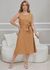 VESTIDO JOSEANE CARAMELO