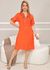 VESTIDO FELOMENA LARANJA