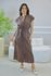 VESTIDO MELISSA MARROM