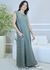 VESTIDO NELLY COM CARDIGAN NELLY MILITAR