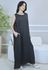 VESTIDO NELLY COM CARDIGAN NELLY MARROM