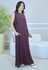 VESTIDO NELLY COM CARDIGAN NELLY BORDO