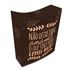 Embalagem para Batata Frita Delivery Preto (PCT 100 unids)