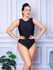 Body Feminino Regata Preto