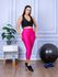 Calça Legging Suplex Corsário Rosa Pink