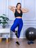 Calça Legging Suplex Corsário Azul Royal