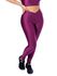 Calça Legging Fitness Cirre 3D Cós Cruzado Marsala