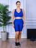 Conjunto Bermuda e Top Nadador Azul Royal