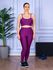 Conjunto Calça Legguing e Top Alça Roxo