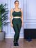 Conjunto Calça Legguing e Top Alça Verde Militar