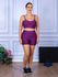 Conjunto Shorts e Top Alça Suplex Roxo