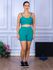 Conjunto Shorts e Top Alça Suplex Verde Piscina