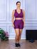 Conjunto Shorts e Top Nadador Suplex Roxo
