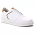 5512 Sapato Masculino Casual Milao Comfot Branco Castor