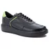 5512 Sapato Masculino Casual Milao Comfot Preto Verde