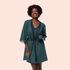 8345A ROBE RENDA - PAVAO
