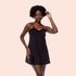 CAMISOLA SEM BOJO FENDA BASICA MICROFIBRA - PRETO