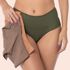 KIT CALCINHA MICROFIBRA HOT PANTS FIO DUPLO - COM 03 PEÇAS - CAST/MAJ/AMEN