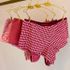 KIT CALCINHA MICROFIBRA HOT PANTS FIO DUPLO - COM 03 PEÇAS - SANDIA/PIEDPOULE/FLORAL