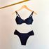 TOP MAYSA MEIA TAÇA RETRO BIQUINI - PRETO