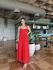 Vestido Romance Vermelho