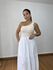 Cropped Tricot Nula Manga Creme