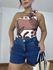 Short Mom Bainha Escuro