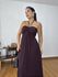 Vestido Lidia Amarração Marrom