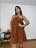 Vestido Alanis Marrom