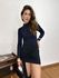 Body Feminino Gola Alta Poliamida Preto