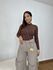 Body Feminino Gola Alta Poliamida Marrom