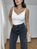 Cropped Feminino Alça Decote Degagê Off