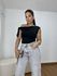 Blusa Feminina Detalhe Nó Preta