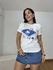 T-shirt Feminina Hello Kitty Mirtilo 