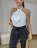 Blusa Feminina Multiformas Crepe Branca