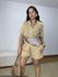 Conjunto Feminino Crochê Areia