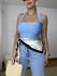Blusa Frente Única Joana Azul