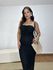 Vestido Tule Tomara que Caia Preto