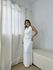 Vestido Longo Luiza Crepe Branco
