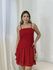Vestido Crepe Camila Vermelho