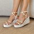 Anabela Bruna Off White