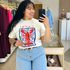 T-shirt Ana Lagosta Off-white