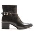 Bota/Coturno Feminina Kader Woman Couro Confort Preto