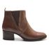 Bota Coturno Feminino Kader Woman Salto Alto com Elástico chocolate