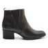Bota Coturno Feminino Kader Woman Salto Alto com Elástico Preto