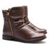 Bota/Coturno Feminina Kader Woman Couro Vegetale Chocolate 