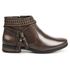 Bota Feminina Kader Woman Couro Chocolate