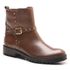 Bota Casual Kader Woman Feminina Café com Zíper
