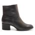 Bota/Coturno Feminina Kader Woman Couro Confort Preto