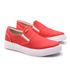 Tênis Feminino Calprado Lona Vermelho